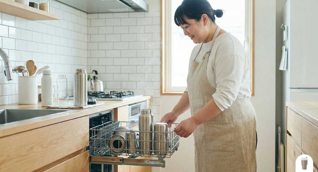 食洗機対応ボトルで手間を解消