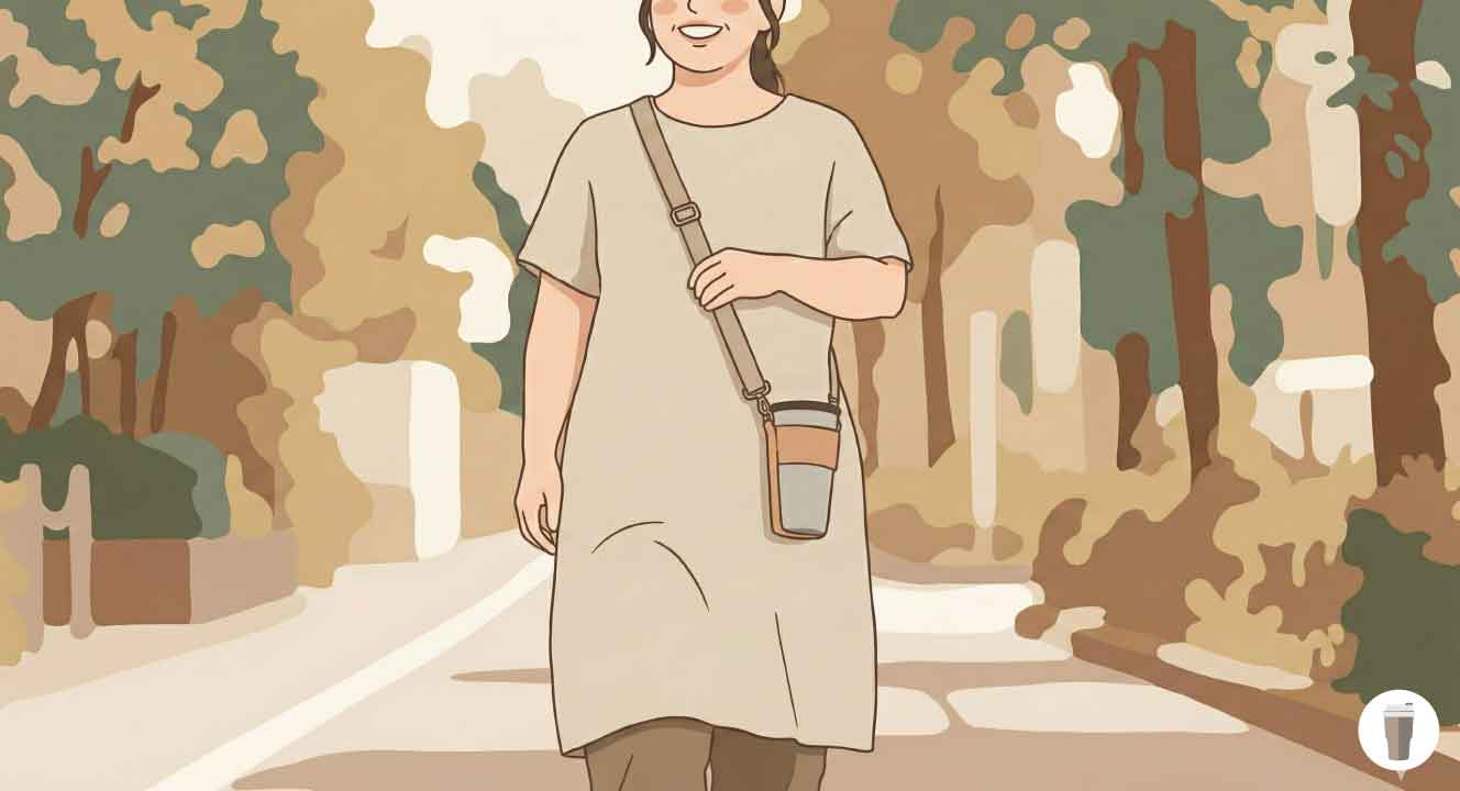 ストラップで持ち歩きする最新スタイル