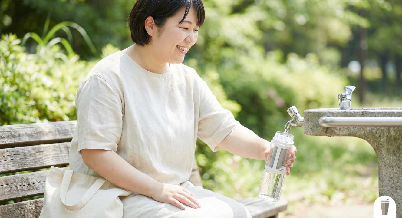 外出先で作れるボトル型浄水器のメリット