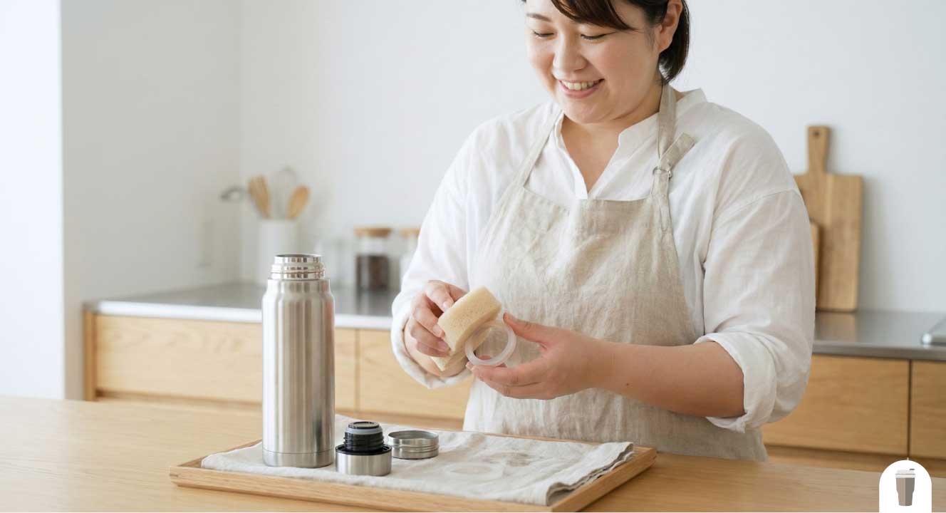 スポンジの選び方とパッキンのメンテナンスで清潔に保つ