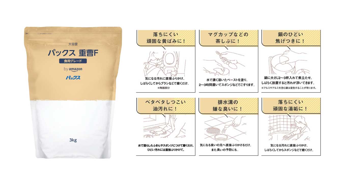 太陽油脂「パックス重曹F」